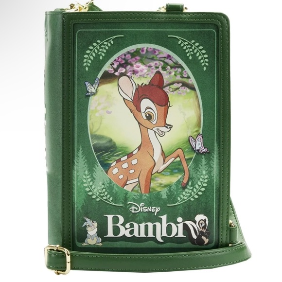 Disney Green Bambi Women's Bag - Picture 1 of 7